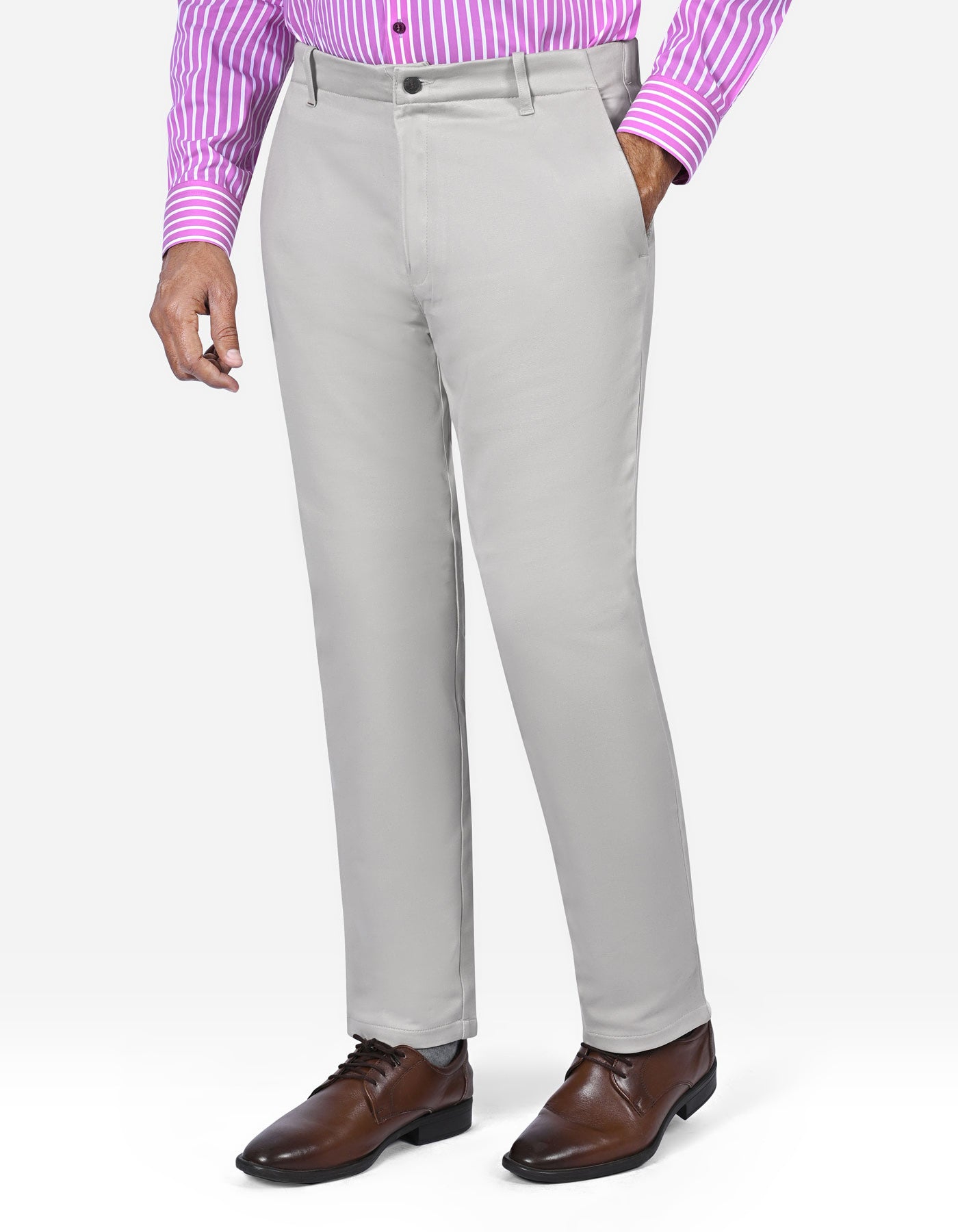 Stone Classic Fit Cotton Trouser FTC2564-1C-28
