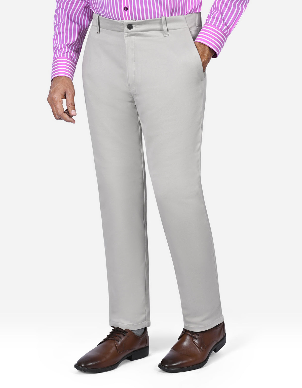 Stone Classic Fit Cotton Trouser FTC2564-1C-28