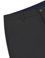 Black Classic Fit Cotton Trouser FTC2565-1C-32
