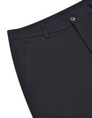 Black Smart Fit Cotton Trouser FTC2565S-32