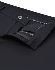 Black Smart Fit Cotton Trouser FTC2565S-30