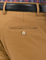 Camel Smart Fit Cotton Trouser FTC2567-1S-34