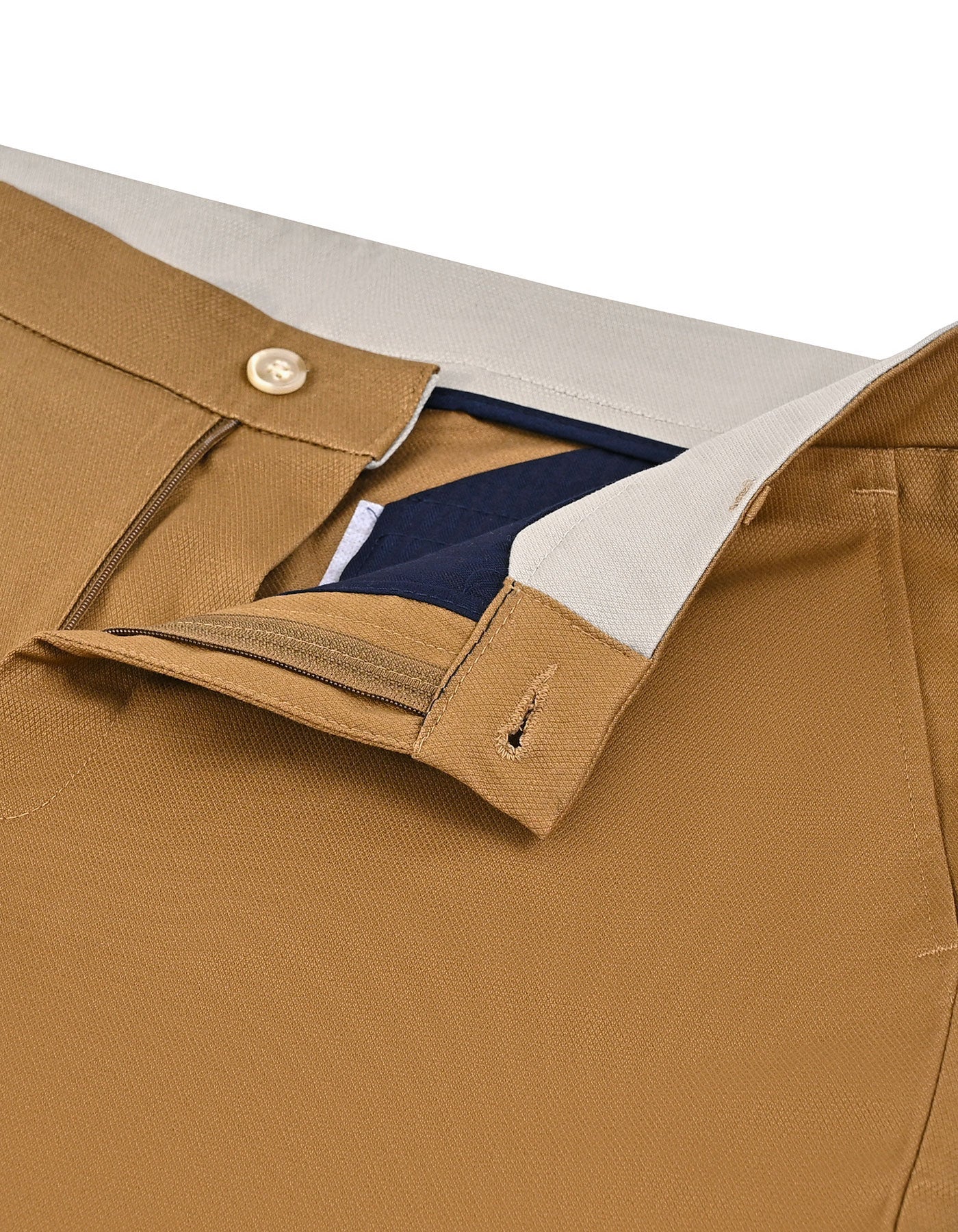 Camel Smart Fit Cotton Trouser FTC2567-1S-30