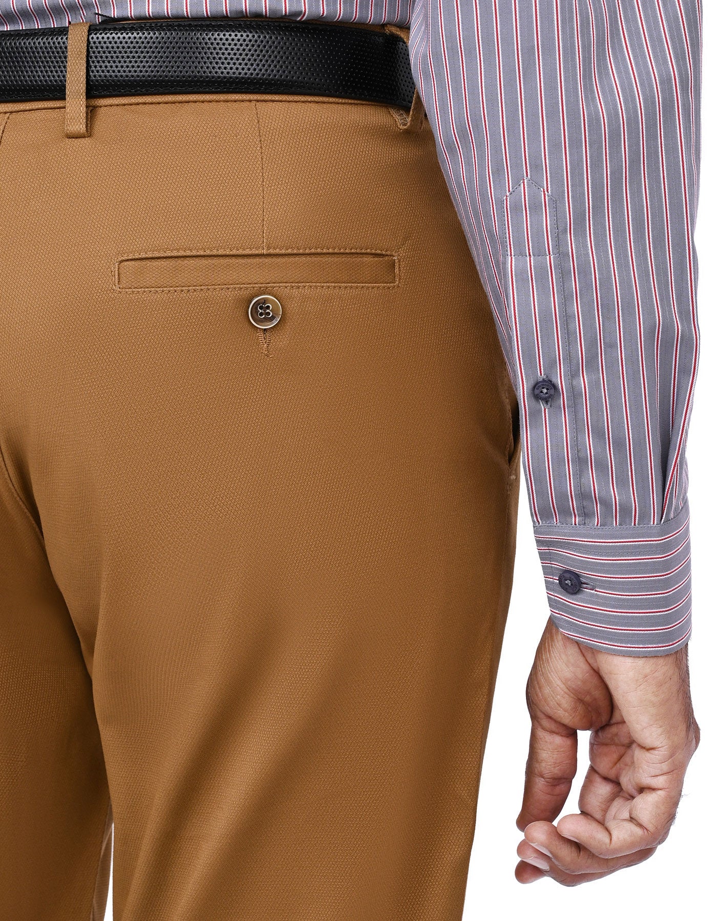Camel Smart Fit Cotton Trouser FTC2567S-34