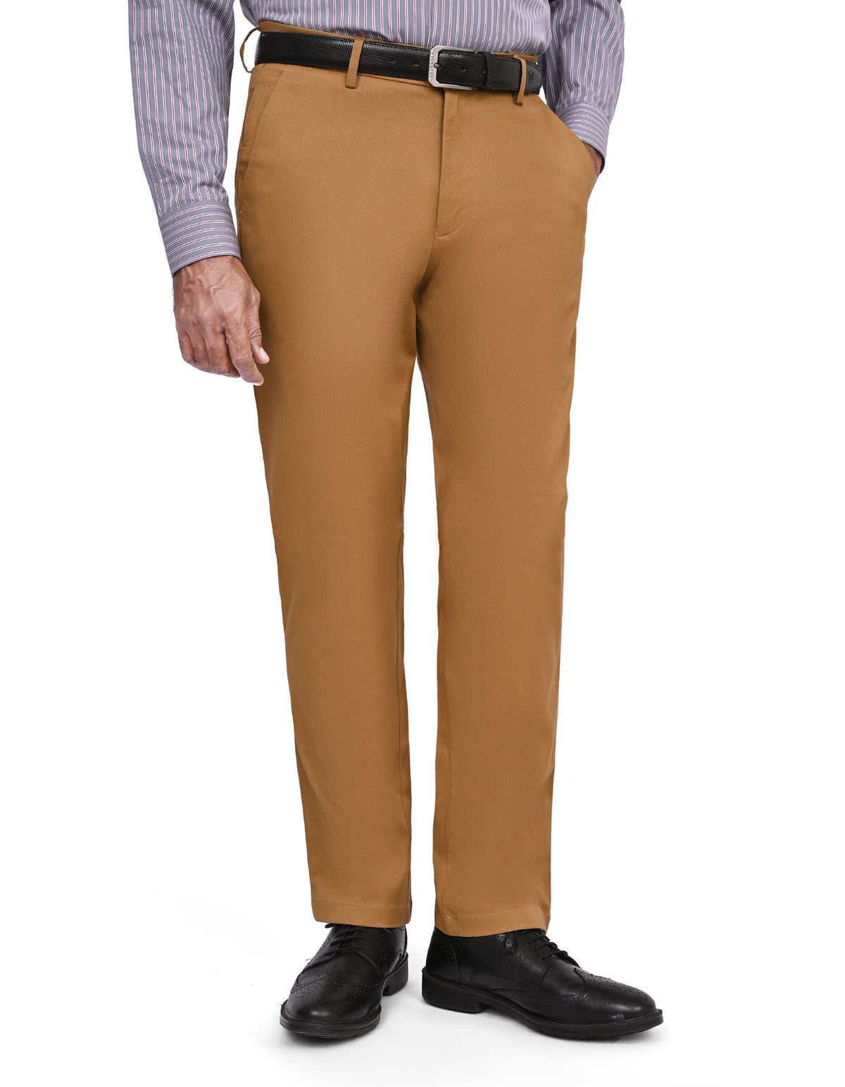 Camel Smart Fit Cotton Trouser FTC2567S-28