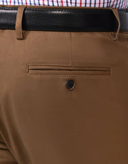 Camel Classic Fit Cotton Trouser FTC2571C-36