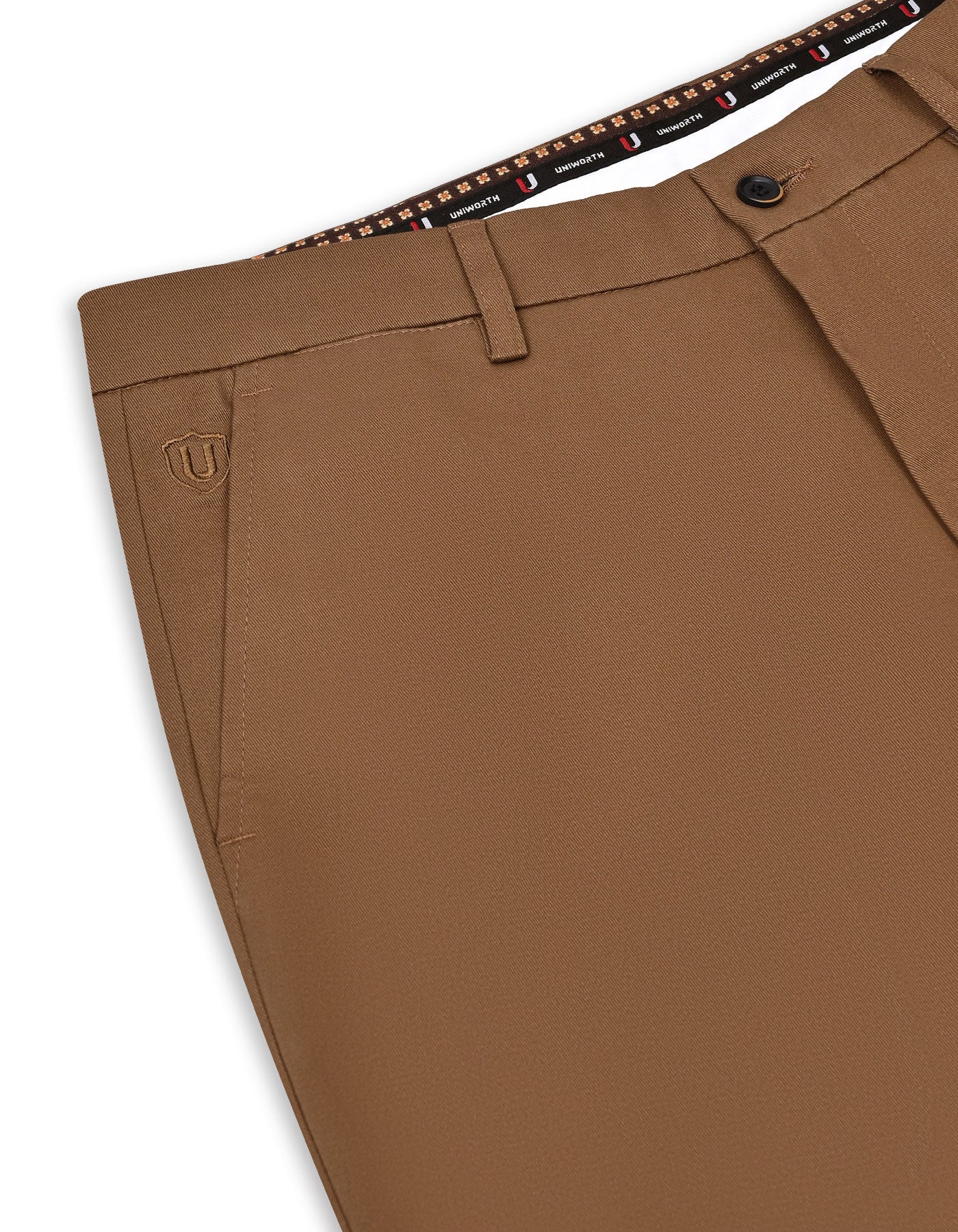 Camel Smart Fit Cotton Trouser FTC2571S-34