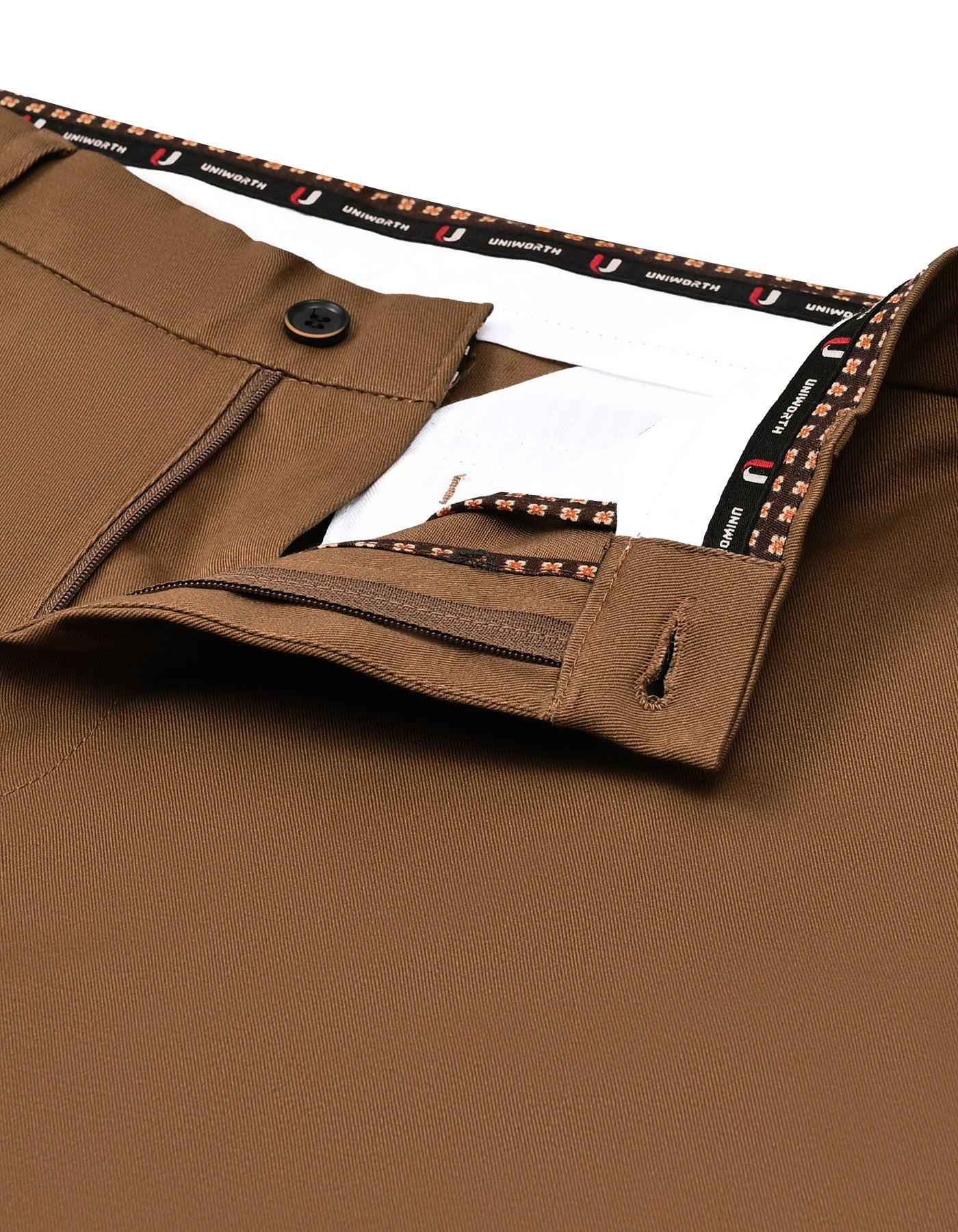 Camel Smart Fit Cotton Trouser FTC2571S-32