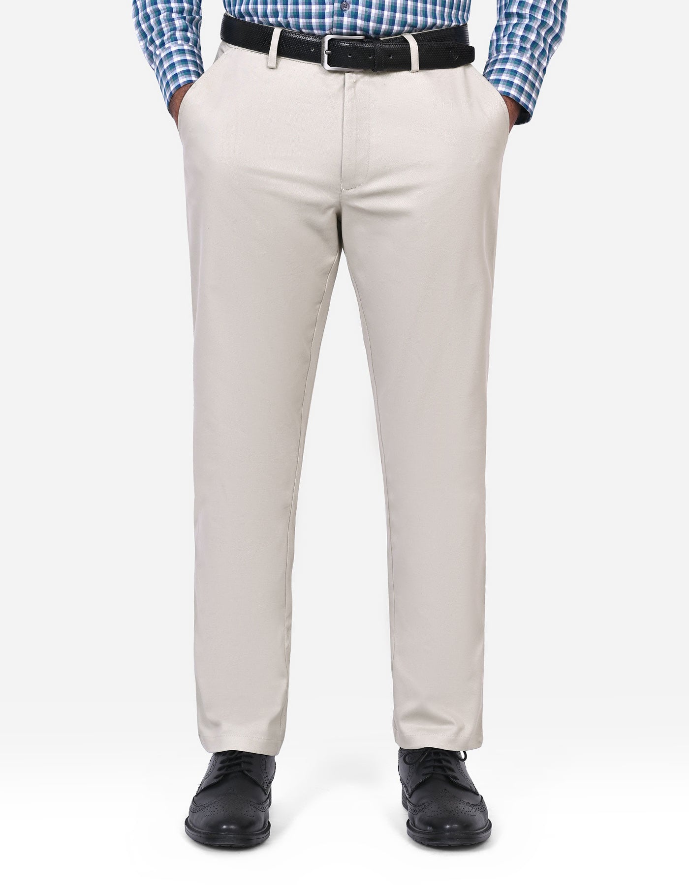 Stone Smart Fit Cotton Trouser FTC2572S-30