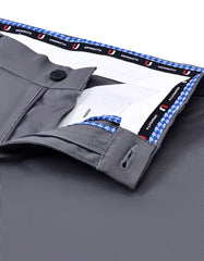 Grey Smart Fit Cotton Trouser FTC2573S-32