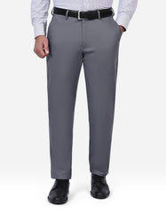 Grey Smart Fit Cotton Trouser FTC2573S-30