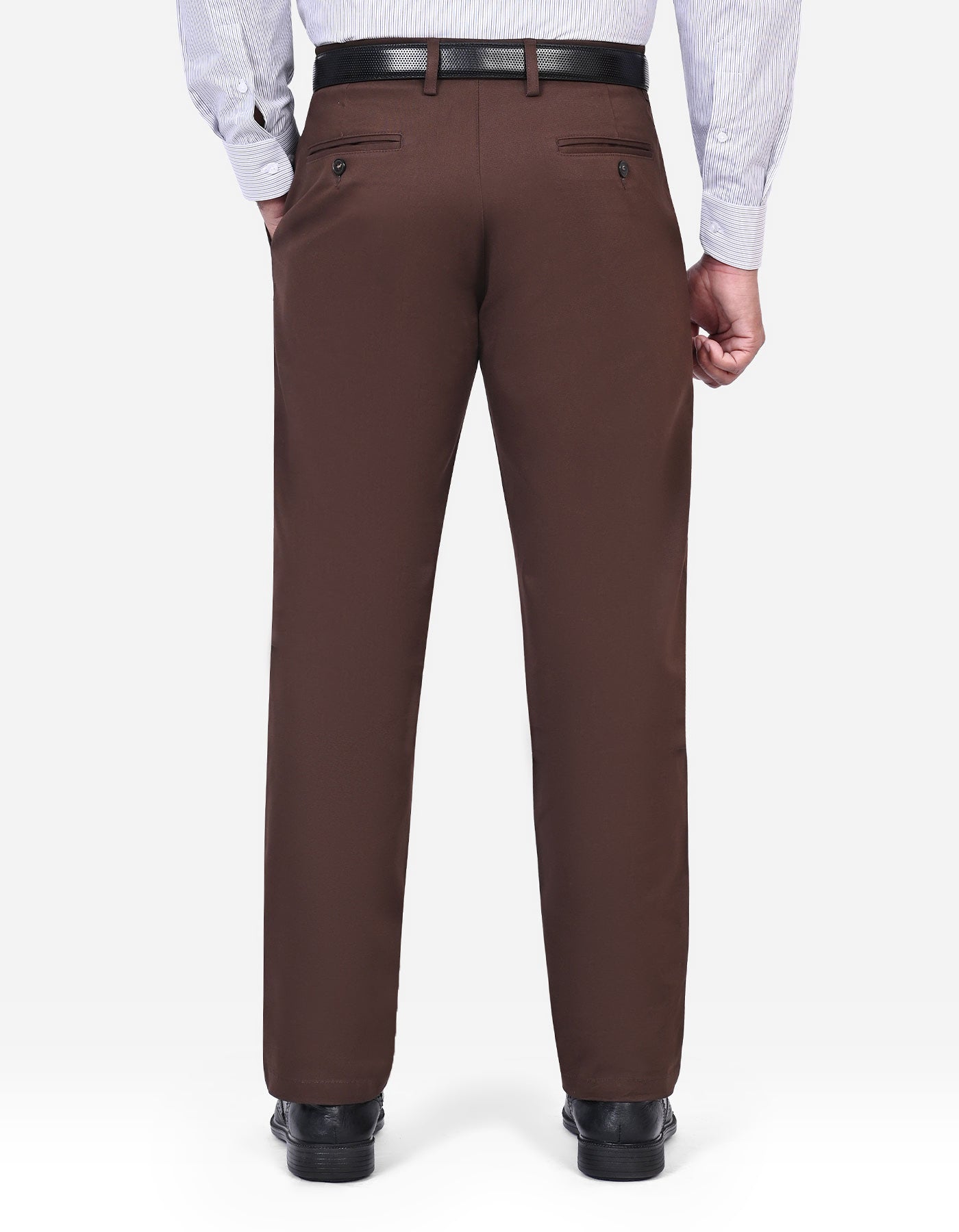 Chocolate Classic Fit Cotton Trouser FTC2575C-38