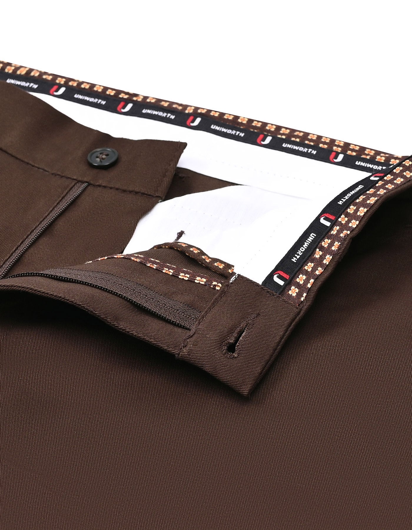 Chocolate Classic Fit Cotton Trouser FTC2575C-32