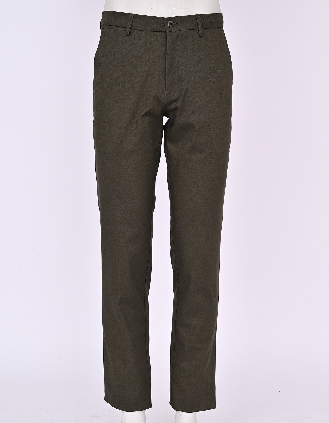 Olive Classic Fit Cotton Trouser FTC2580C-30