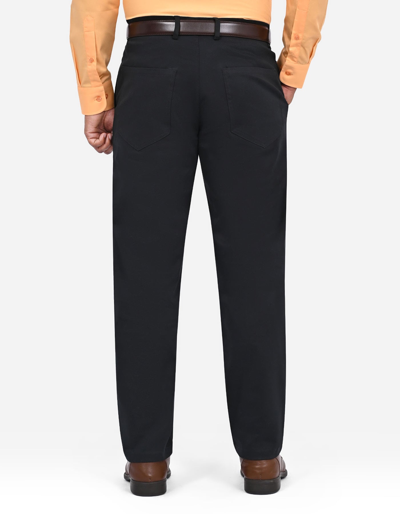 Black Smart Fit Cotton Trouser FTC2600S-38