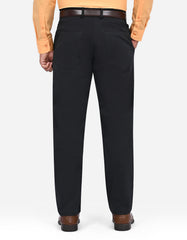 Black Smart Fit Cotton Trouser FTC2600S-38
