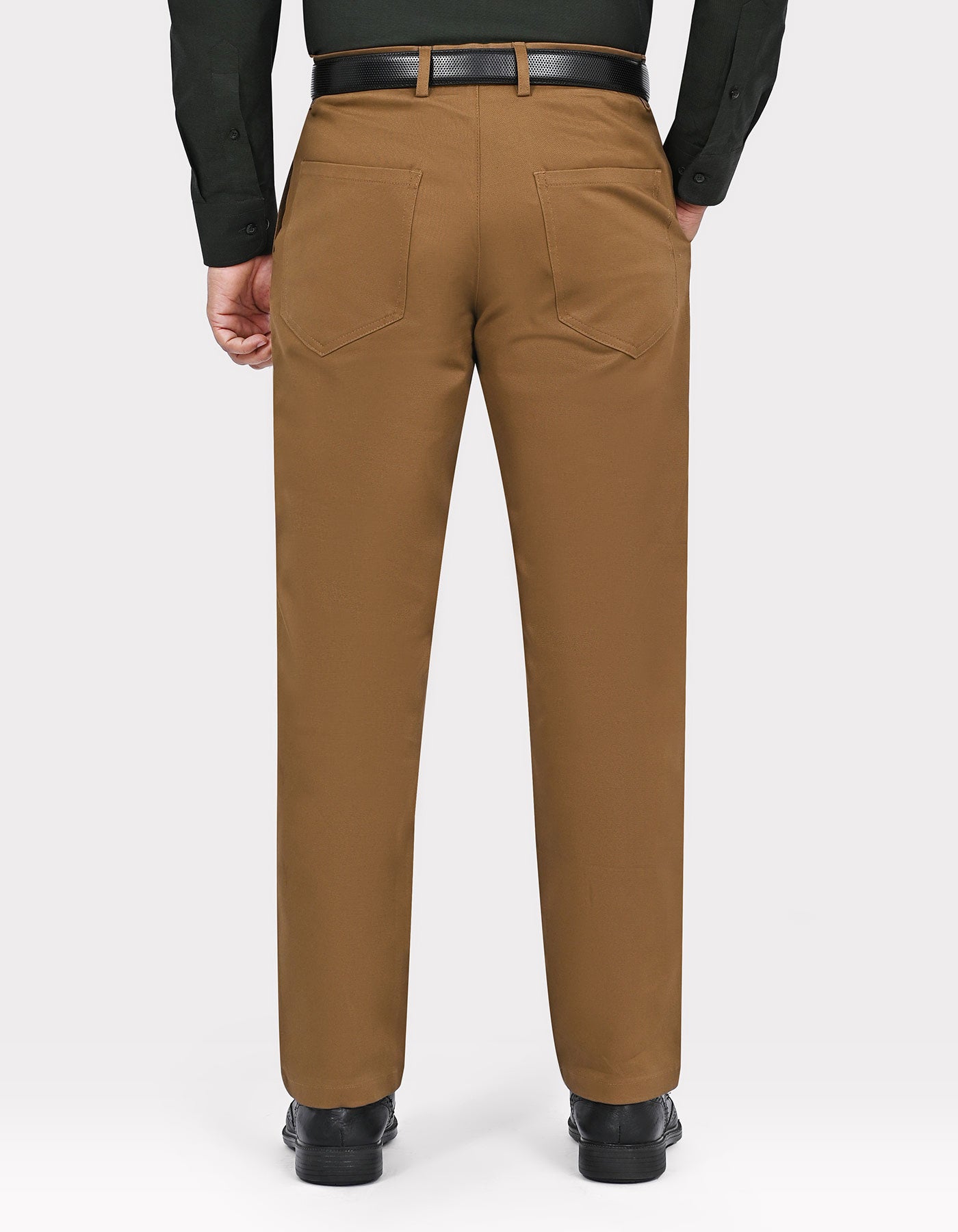 Camel Classic Fit Cotton Trouser FTC2602C-38