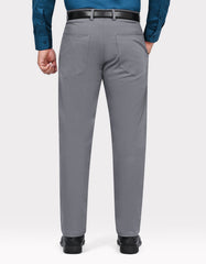 Grey Smart Fit Cotton Trouser FTC2604S-38