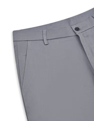 Grey Smart Fit Cotton Trouser FTC2604S-34