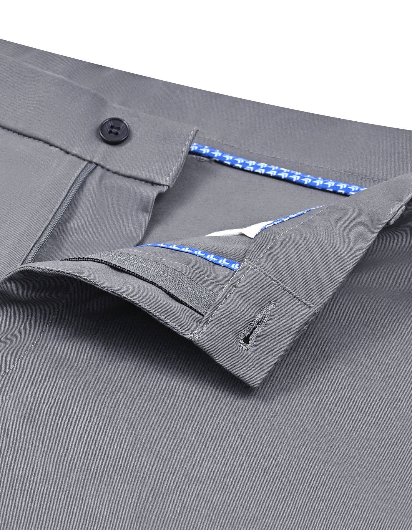 Grey Smart Fit Cotton Trouser FTC2604S-32