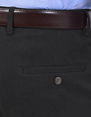 Black Smart Fit Cotton Trouser FTC2623S-36