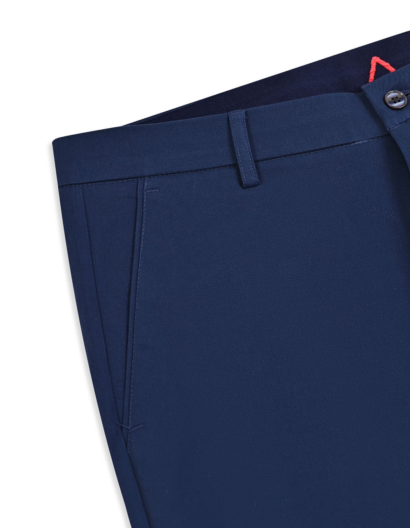 Navy Smart Fit Cotton Trouser FTC2624S-34