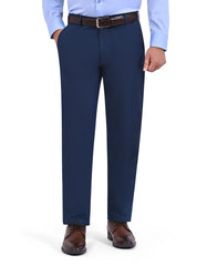 Navy Smart Fit Cotton Trouser FTC2624S-30