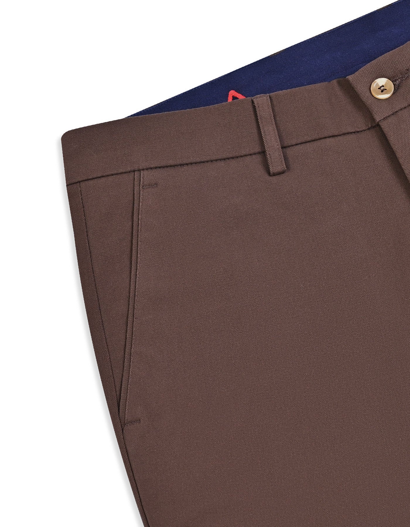 Chocolate Classic Fit Cotton Trouser FTC2625C-34