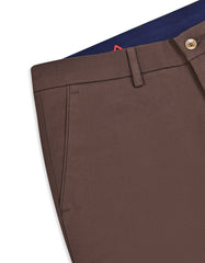 Chocolate Classic Fit Cotton Trouser FTC2625C-34