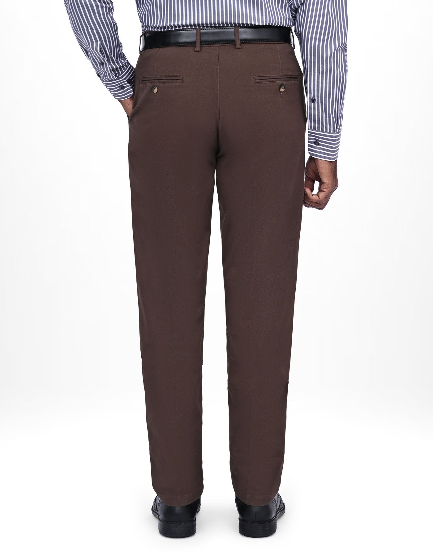 Chocolate Classic Fit Cotton Trouser FTC2530C-40