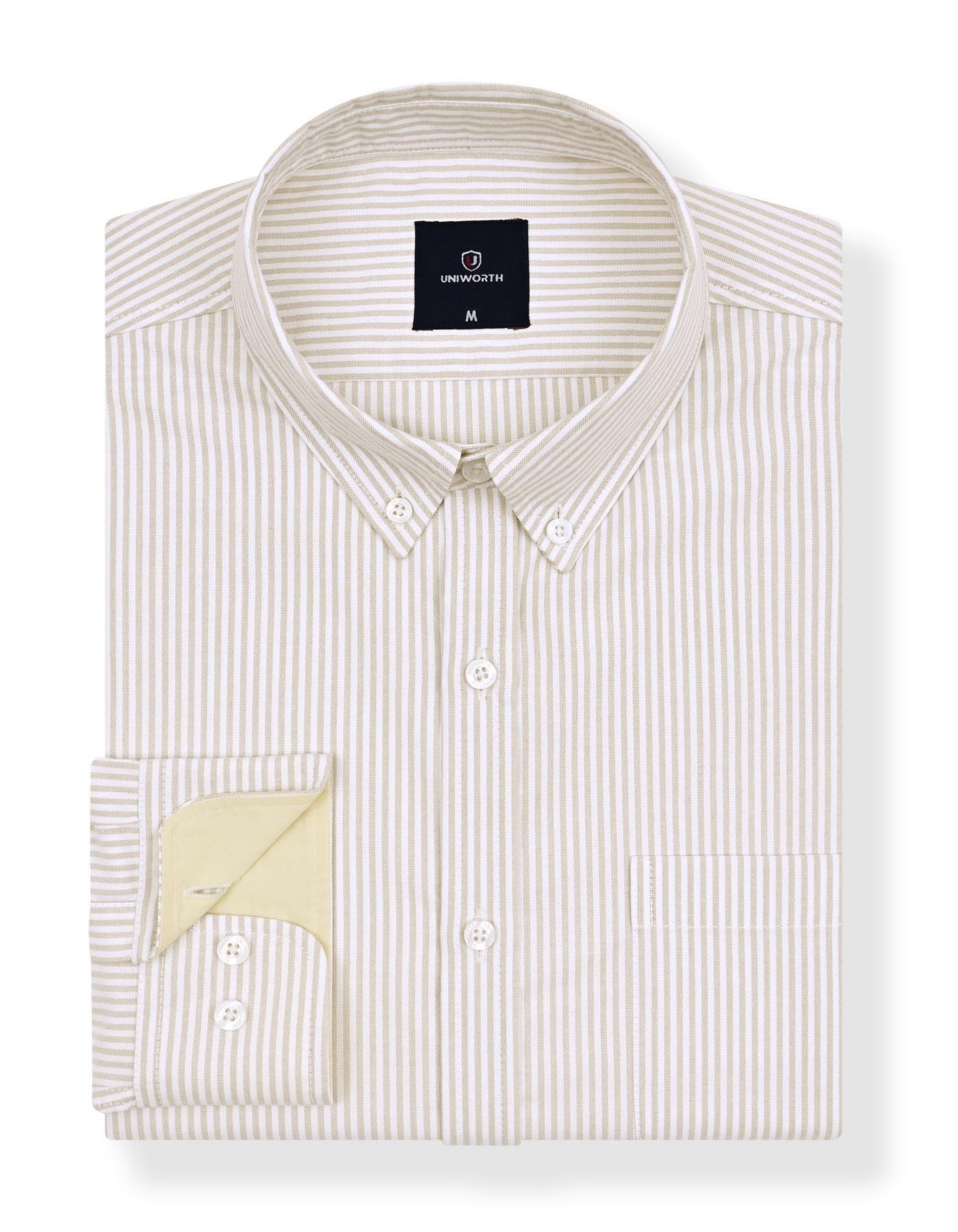 Casual Shirt Woven White S CSW2507 Uniworth CSW2507-S