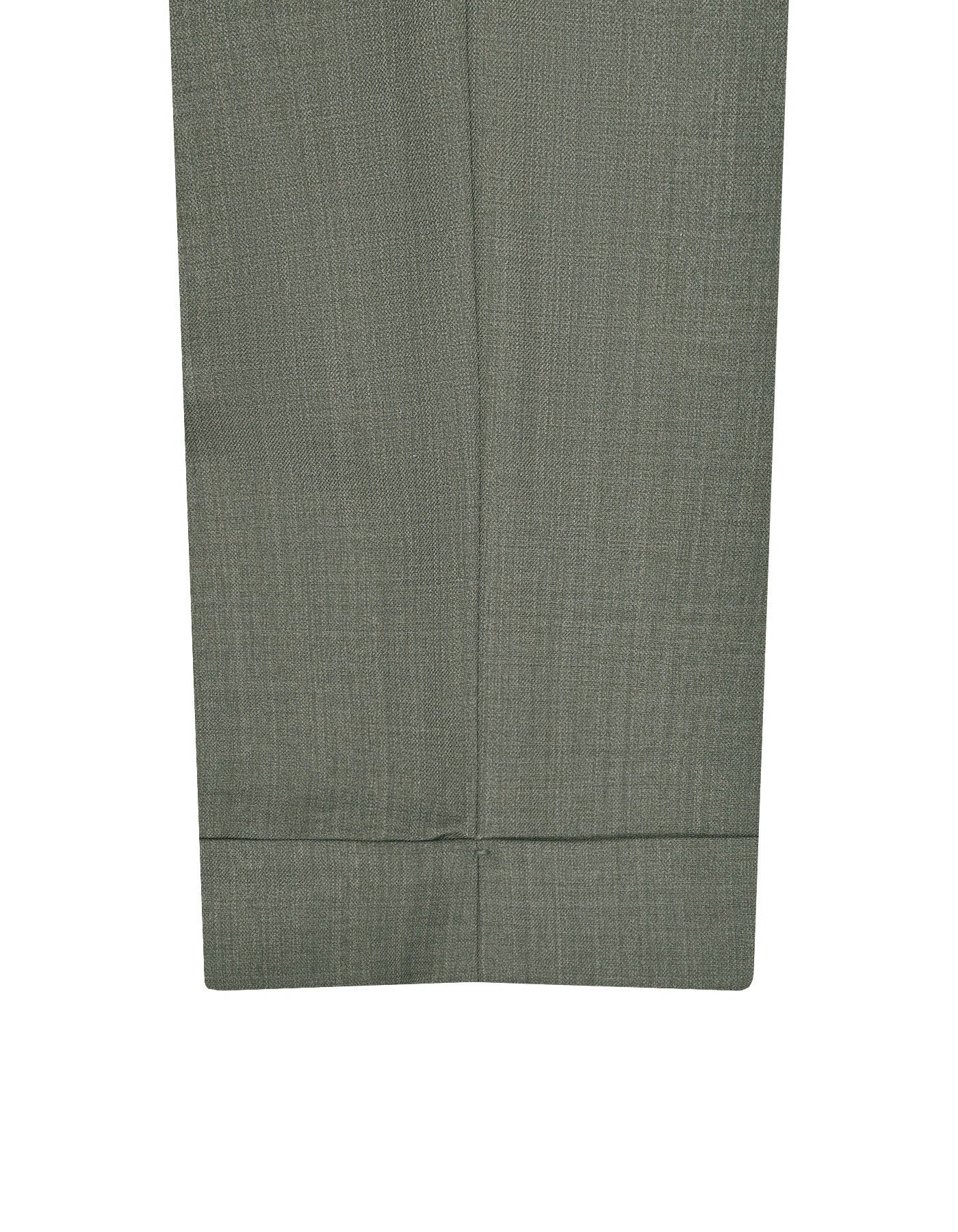 L Olive Plain Formal Trouser Classic Fit FT510C-38