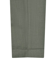 L Olive Plain Formal Trouser Classic Fit FT510C-38
