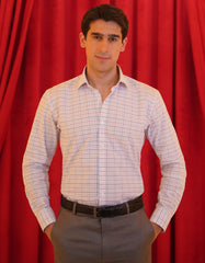 Check Blue Classic Fit Shirt FS1069RF-14.5