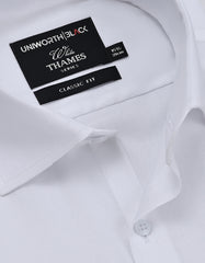 Self White Classic Fit Shirt FS20497RF-15