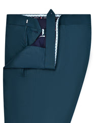 Teal Plain Formal Trouser Classic Fit FT527-1C-36