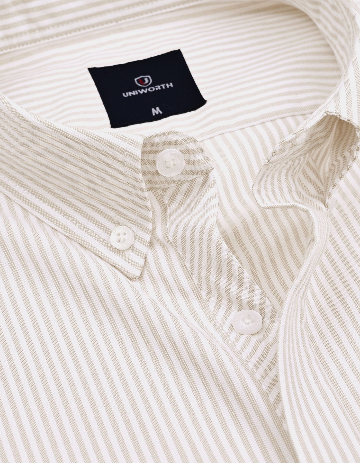 Casual Shirt Woven White XL CSW2507 Uniworth CSW2507-XL