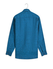 Plain Blue Tailored Smart Fit Shirt FS2424-1SF-16