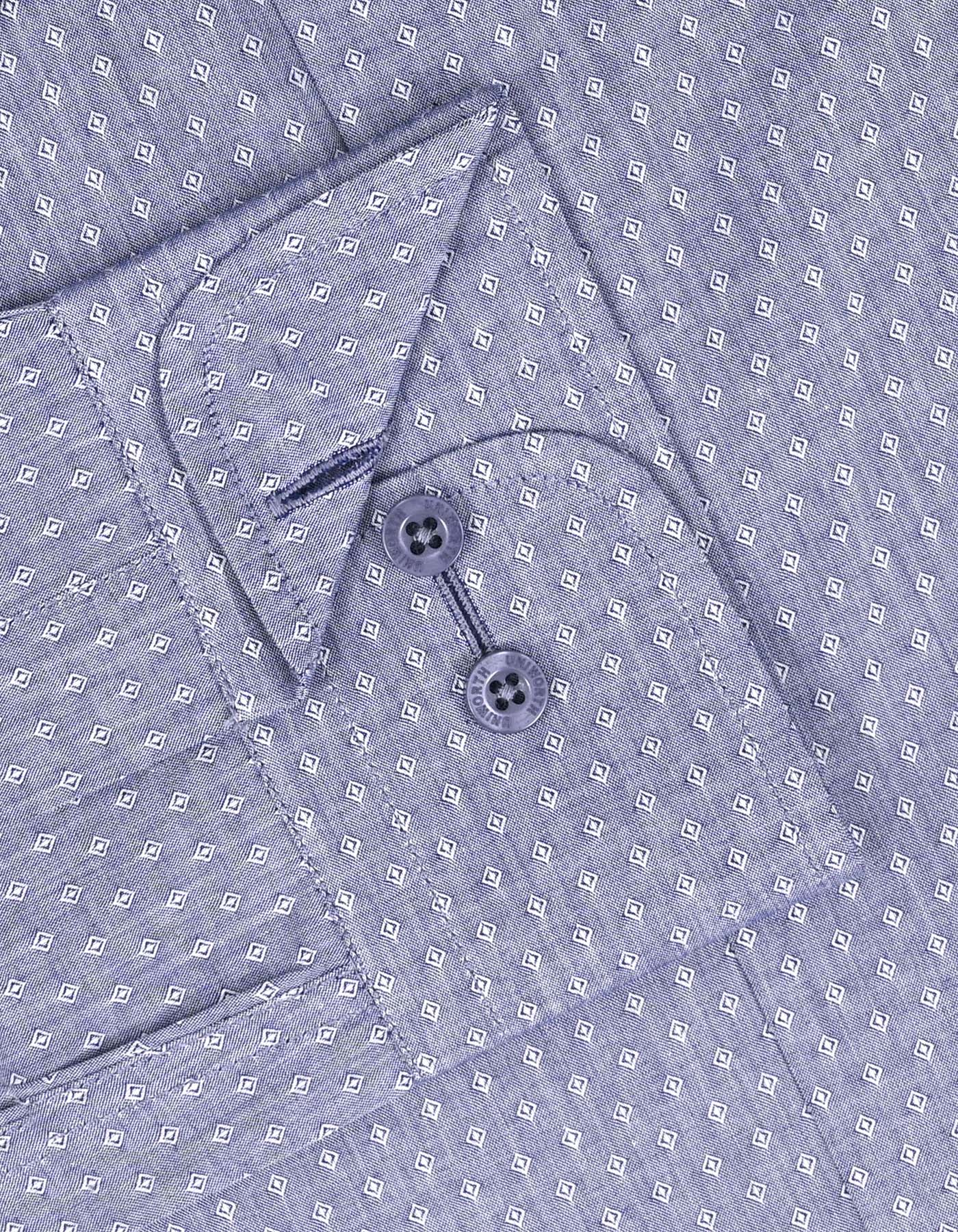 Self Navy Classic Fit Shirt FS20503RF-15.5