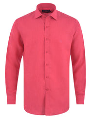 Plain Red Classic Fit Shirt FS2020RF-14.5