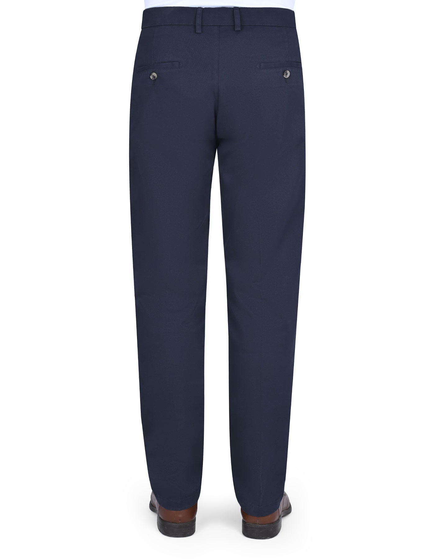 Navy Classic Fit Cotton Trouser FTC2523C-38