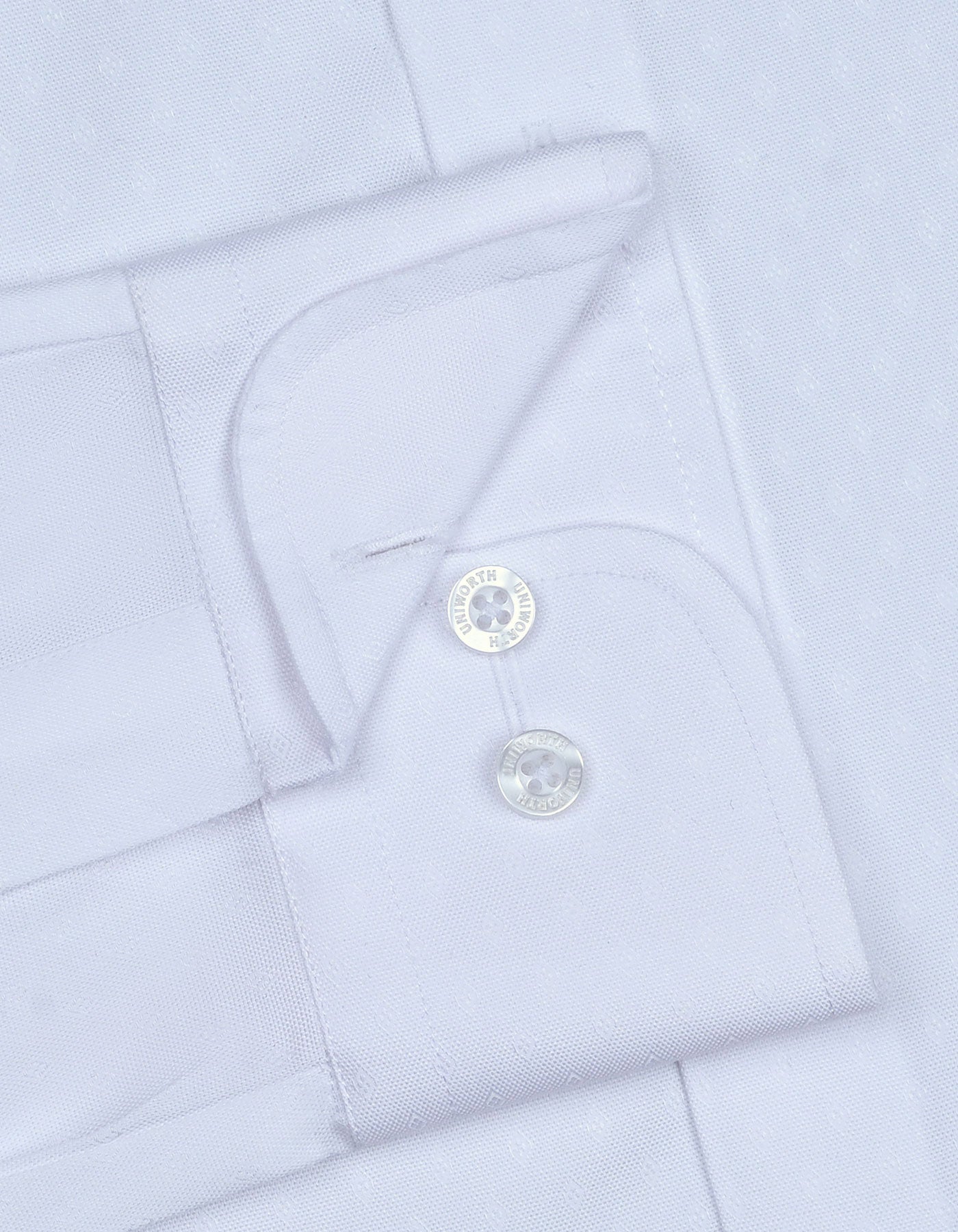Self White Tailored Smart Fit Shirt FS20419SF-15.5