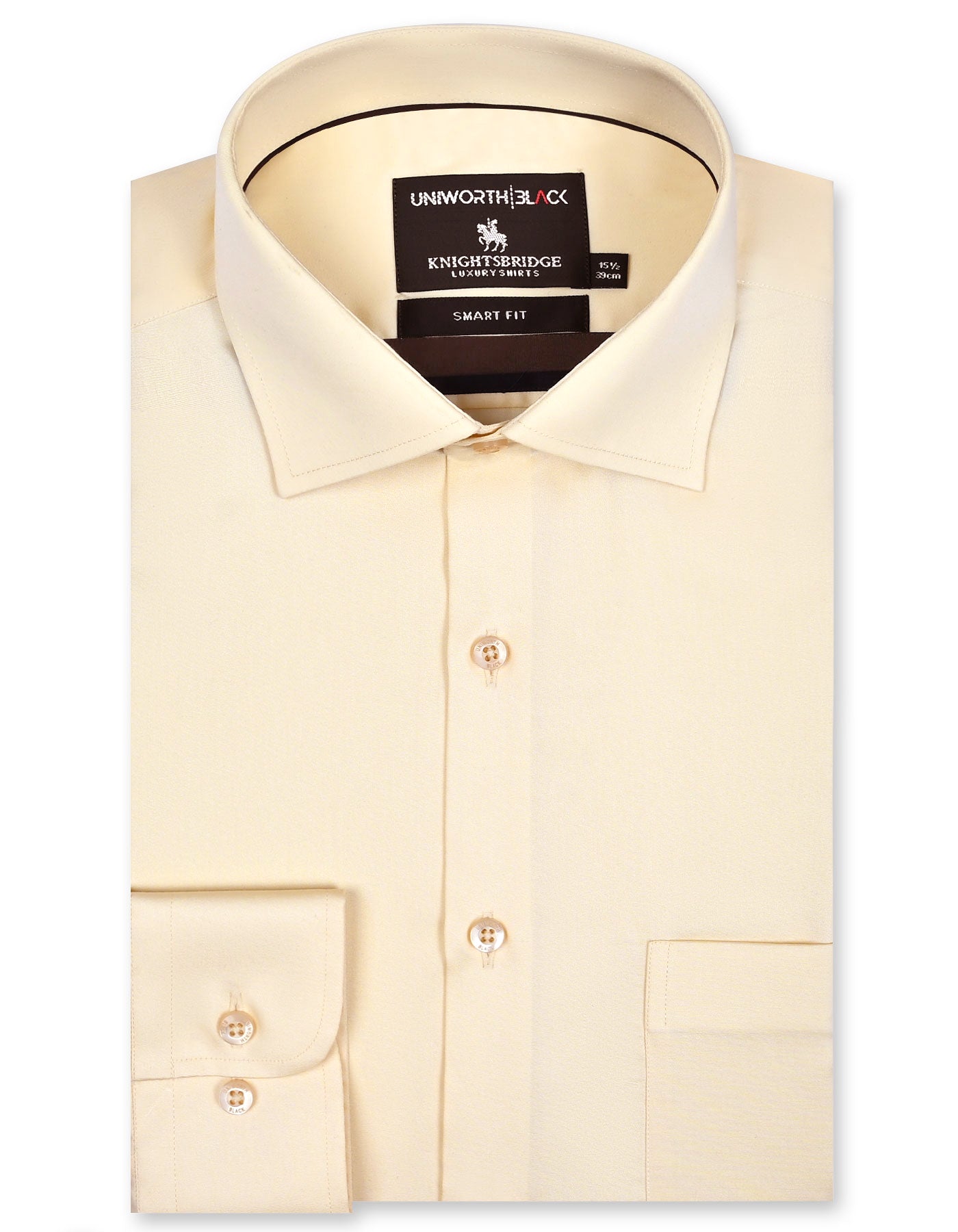 Plain Cream Smart Fit Shirt FS2274-1SF-14.5