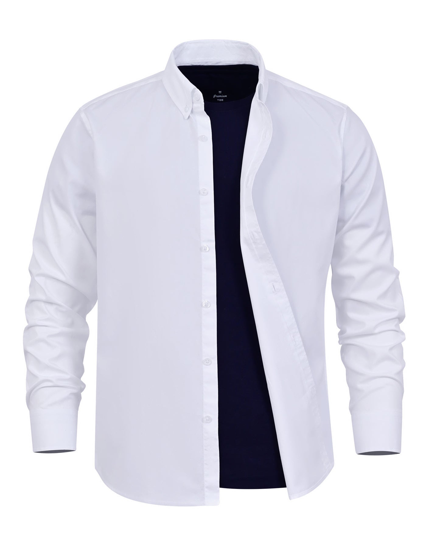 Casual Shirt Woven White L CSW2604 Uniworth CSW2604-L