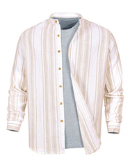 Casual Shirt Woven L Brown L CSW2501 Uniworth CSW2501-L