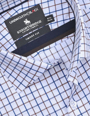 Check Navy Smart Fit Shirt FS2955SH-15