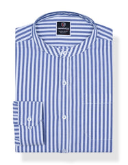 Sky Plain Stripe Casual Shirt CS2355-1R-S