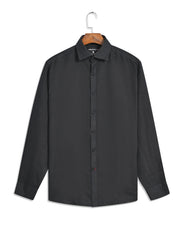 Plain Black Tailored Smart Fit Shirt FS2427-2SF-15.5
