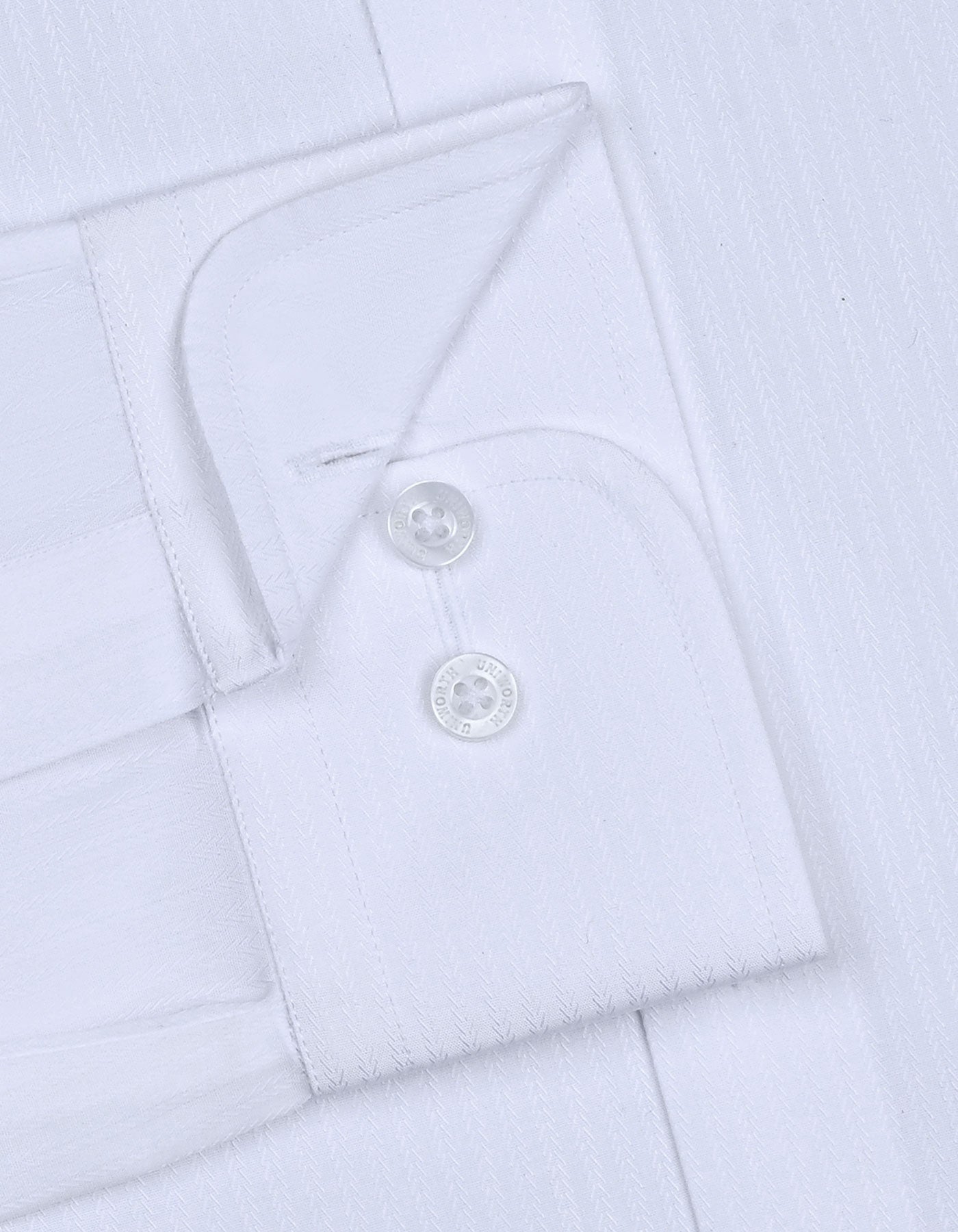 Self White Classic Fit Shirt FS20443RF-15.5