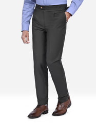 D Green Plain Formal Trouser Classic Fit FT509C-30